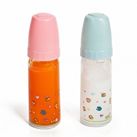 Magic Baby Bottles – 2 Bottles, 1 Milk and 1 Juice especially bigger sized for toddlers