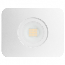 Integral Compact-Tough LED Floodlight IP65 30W (130W) 4000K (Cool White) Gen II Non-Dimmable Lamp – White