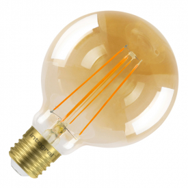Integral G95 LED Vintage Globe Bulbs E27 5W (40W) 1800K (Ultra-Warm) Dimmable Lamp