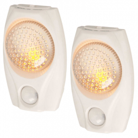 Masterplug Motion Detector Night Light – 2 Pack