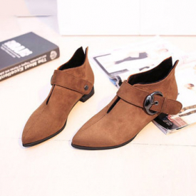 Retro Pointed Toe Boots