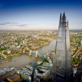 View from The Shard + Cutty Sark