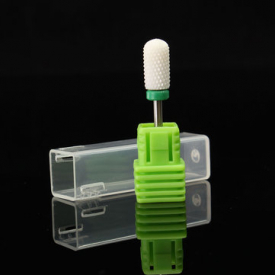 Green Ceramic Nail Drill Bits Coarsely Ground Grain Nails Polish Head Manicure Tool