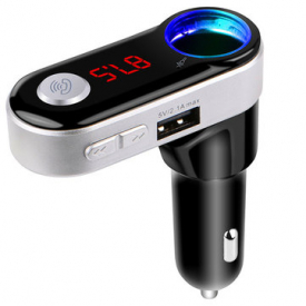 BC09B Handsfree 5V/2.1A USB Car Charger Bluetooth Car Kit FM Transmitter MP3 Music Player