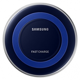 Samsung Qi Certified Fast Charge Wireless Charger (Universally compatible with all Qi enabled phones) – Special Edition  – Black/Blue