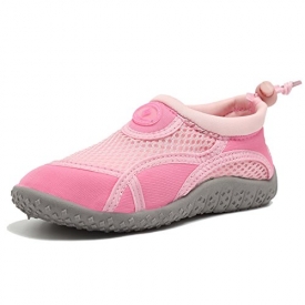 CIOR FANTINY Boy & Girls’ Water Aqua Shoes Swimming Pool Beach Sports Quick Drying Shoes (Toddler/Little Kid/Big Kid),TD397,Light Pink,29,30