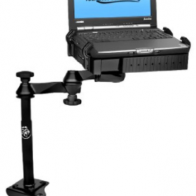 No-Drill Laptop Mount for the Ford F-250, F-350, F-450, F-550, F-650, F-750 & Excursion RAM-VB-185-SW1