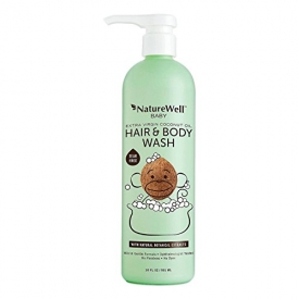 Nature Well Baby Hair & Body Wash with Extra Virgin Coconut Oil, 20 fl oz