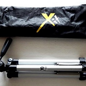 Xit Camera Tripod Mode XT50-TRS and Custom Pouch with Shoulder Cord – Graded 9.6 Near Mint Condition BY THE SELLER (some visible scuffs) – No Warranty Or Instructions – Measures From 15.5 to 50 inches