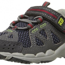 Stride Rite Made 2 Play Baby Ian Sneaker (Toddler),Navy/Grey,6 M US Toddler