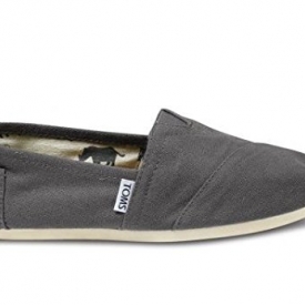 TOMS Women’s Classic Sneakers Shoes (39 M EU/8.5 B(M) US, Ash)