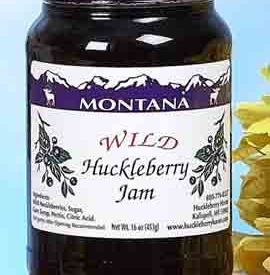 Wild Huckleberry Jam, 16oz by Huckleberry Haven, Inc.
