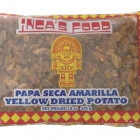 Inca’s Food Papa Seca Amarilla/Yellow Dried Potato 15oz (425g Single Bag) – Product of Peru