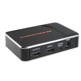 Digitnow Game Capture HD Video Capture 1080P HDMI/YPBPR Recorder For Xbox 360 and One/ PS3 PS4,The HDMI Pass Through Function Guarantees Smooth HD Gaming