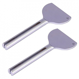 Chen Rui(TM) 2pcs Tube Squeezer Key Metal Tube Squeezer Wringer Roller Tool for Hair Color Dye Hand Cream Cosmetics Paint Tube