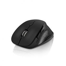 Cyber Cart 2.4G & Bluetooth 4.0 Wireless Mouse Dual-Mode Wireless Gaming Mouse Business Office Mouse for Notebook, PC, Laptop, Computer,Macbook,Smart TV (black)