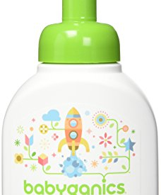 Babyganics Foaming Hand Soap, Fragrance Free, 8 oz Pump Bottle (Pack of 3)
