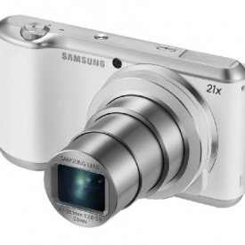 Samsung Galaxy Camera 2 16.3MP CMOS with 21x Optical  Zoom and 4.8″ Touch Screen LCD (WiFi & NFC- White)