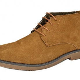 Bruno Marc Men’s Chukka Camel Suede Leather Chukka Desert Oxford Ankle Boots – 11 M US