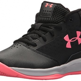 Under Armour Girls’ Girls’ Pre School Jet 2017, Black/Elemental/Brilliance, 1.5 M US Little Kid