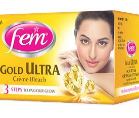 New Fem Gold Ultra Cream Bleach – 3 Steps Action- 1 Use 10Gram Pack