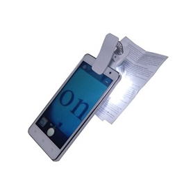 Mini Microscope 60x LED UV Light Magnifier Loupe For Universal SmartPhones IPhone Samsung HTC Blackberry Nokia Sony Jewelry Currency Gemstone Detecting Magnifying (1 pack)