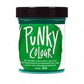 Jerome Russell Semi Permanent Punky Colour Hair Cream 3.5oz Apple Green # 1446