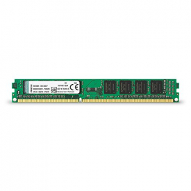 Kingston Value RAM 4GB 1600MHz PC3-12800 DDR3 Non-ECC CL11 DIMM SR x8 Desktop Memory (KVR16N11S8/4)