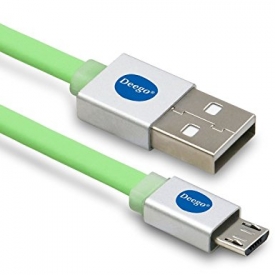 Micro USB Cable, [10 Ft]Extra Long Flat Micro USB 2.0 Charger Cord, Durable and Fast Charging Cable for Samsung galaxy S6 S7 edge, PS4, HTC, MOTO, Nexus, LG, Smartphones and More Android Devices-Green