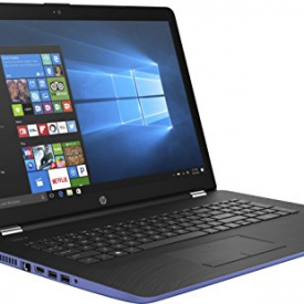 HP 17-X000 17.3″ Notebook, HD+ Display, Intel N3710 Quad-Core, 4GB DDR3, 2TB SATA, Touchscreen, 802.11ac, Win10H – Marine Blue (Certified Refurbished)