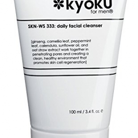 Facial Cleanser For Men By Kyoku For Men Skin Care For Men Face Wash, Kyoku Skin Care Products For Men (3.4oz)