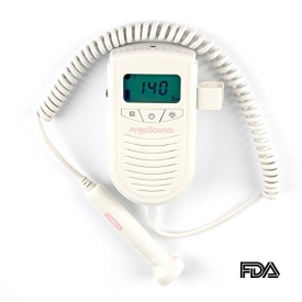 Fetal Doppler Monitor as Pregnancy Gifts for New Moms – Unborn Baby Heartbeat Monitor for Fetal Heart Rate Monitor – Must Have Items in Baby Registry List