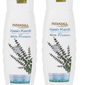 Patanjali Kesh Kanti Milk Protein Hair Cleanser 200ml Pack of 2