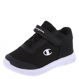 Champion Boy’s Black White Infant Gusto Crosstrainer Infant Size 4 Wide