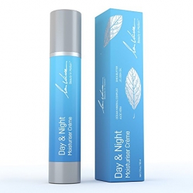 La Vive All Natural Facial Moisturizer – Rapid Absorbing Face Cream With Silky Feel – For Dry, Oily and Sensitive Skin – Organic Ocean Minerals, Aloe Vera, Hyaluronic Acid and Shea Moisture