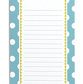 C.R. Gibson Magnetic, 75 Sheet, Shopping List Pad, Perfect For Notes & Doodles, Measures 4.5″ x 9.25″ – Kitchen Gear