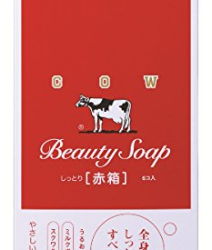 COW BRAND Soap Red Box 100g*6pieces