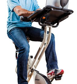 FitDesk 2.0 Desk Exercise Bike with Massage Bar