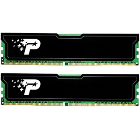Patriot Memory Signature Line DDR4 8GB (2 x 4GB) 2400MHz UDIMM Dual Kit Module with Heatshield – PSD48G2400KH