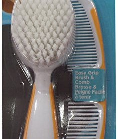 Safety 1st Easy Grip Brush And Comb, Colors May Vary