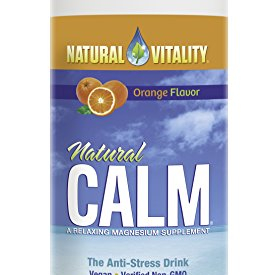 Natural Vitality Natural Calm, Orange, 16 Ounce