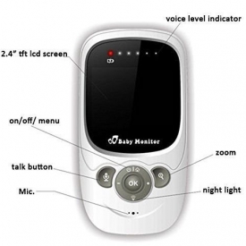 SOURBAN Wireless Digital LCD Baby Monitor Camera Night Vision with Audio/Video
