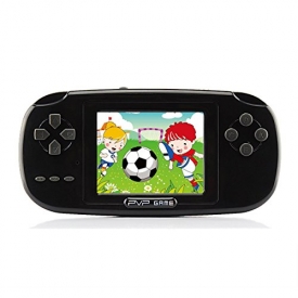 Handheld Game Console , Game Console 2.8″ 168 Games LCD PVP Game Player Classic Game Console 1 USB Charge Presents for Children-Black