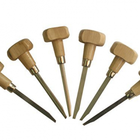Proops Watchmakers/Jewellers Graver 6 Piece Set Wooden Handle. (M0095) Free UK Postage by Proops