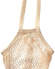 Eco-Bags Products String Bag Long Handle Natural Organic Cotton