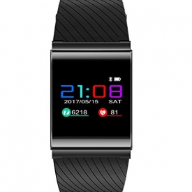 PowMax, PM-X9 Pro Smart Bluetooth Bracelet, Waterproof Colorful OLED Screen Smart Wristband for Android IOS Smartphone