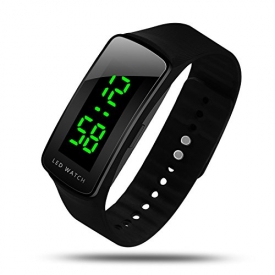 HIwatch LED Watch Fashion Sport Water-resistant Digital Watch for Boys Girls Men Women Bracelet Watch