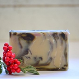 Patchouli and Cedar Goat Milk and Hemp Milk Soap