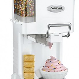 Cuisinart ICE-45 Mix It In Soft Serve 1-1/2-Quart Ice Cream Maker, White