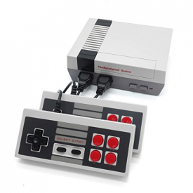 Mayluck™ Mini Video Game Consoles Classic Game System Family Computer Double Controller With Built in 620 Games